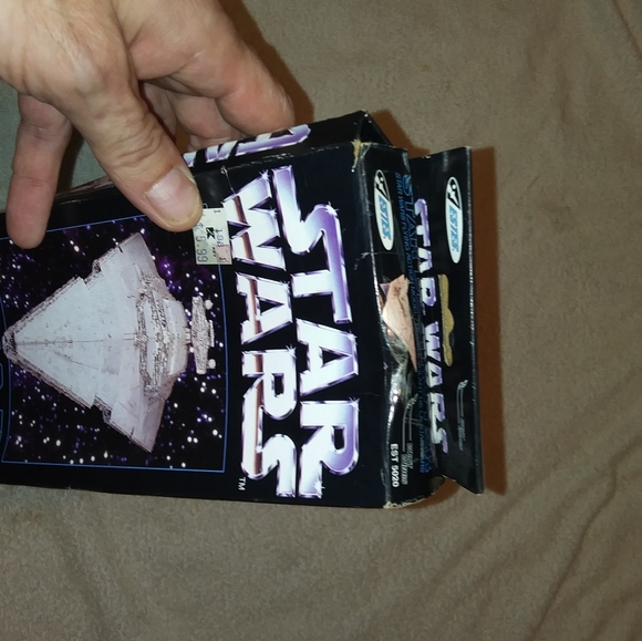 Antique Vintage Star Wars 1996 Estes Star Destroyer Catapult Flying Model Kit - Picture 5 of 6